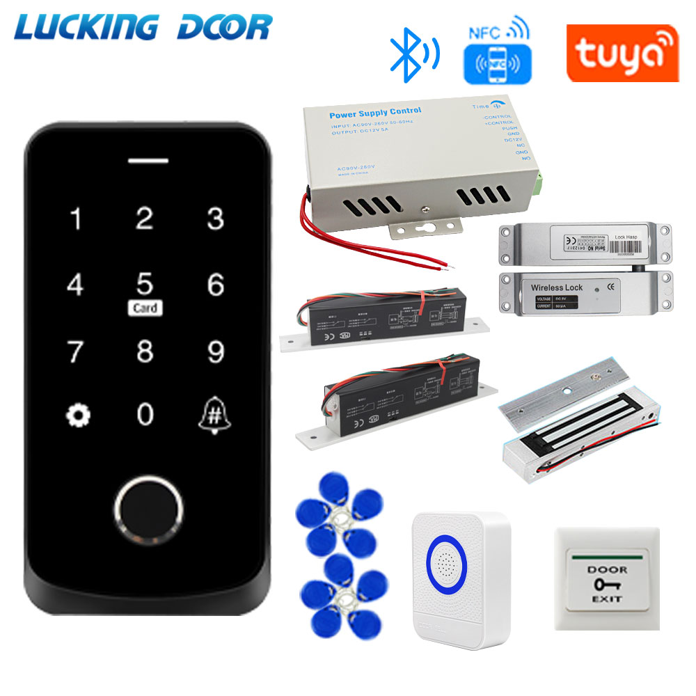 Fingerprint Padlock Weatherproof - TF9 IP65 방수 NFC 지문 Tuya