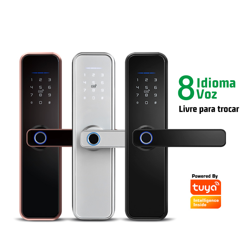 Smart Lock For Sliding Door - 세라두라 인텔리지 X5 방수 투야 생체인식