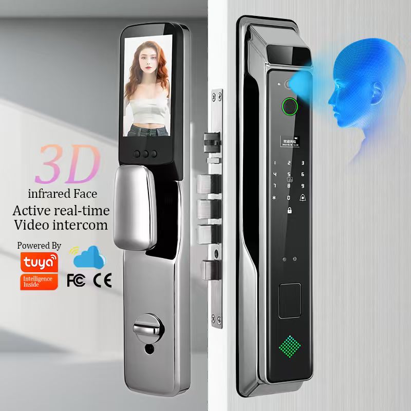 Smart Rim Lock Wifi Fingerprint - 야외용 디지털 와이파이 스마트 도어락 비밀번호