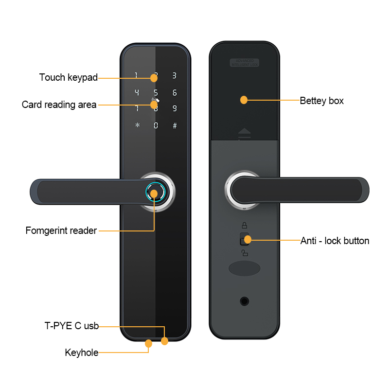 Smart Lock Zigbee Gateway - 스마트 도어락 지문인식 디지털 투야 와이파이