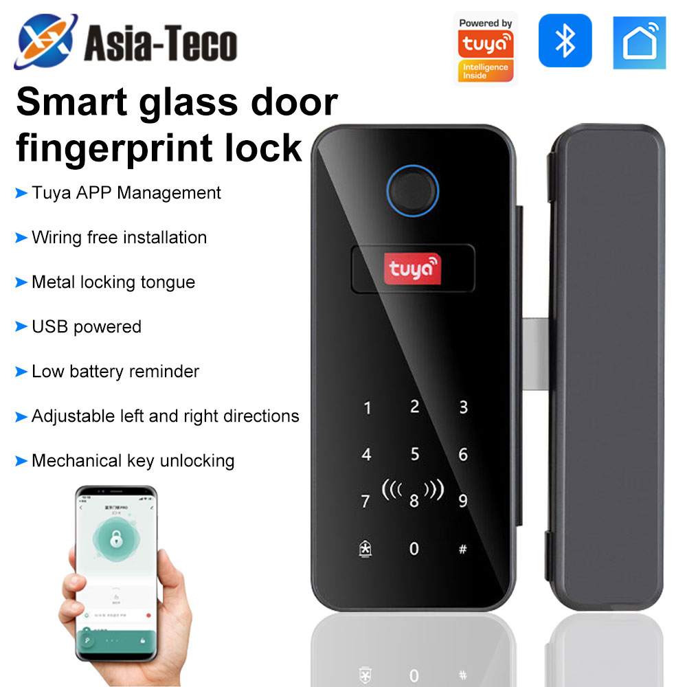 Fingerprint Padlock Weatherproof - 지능형 잠금 유리문 비밀번호 지문 잠금