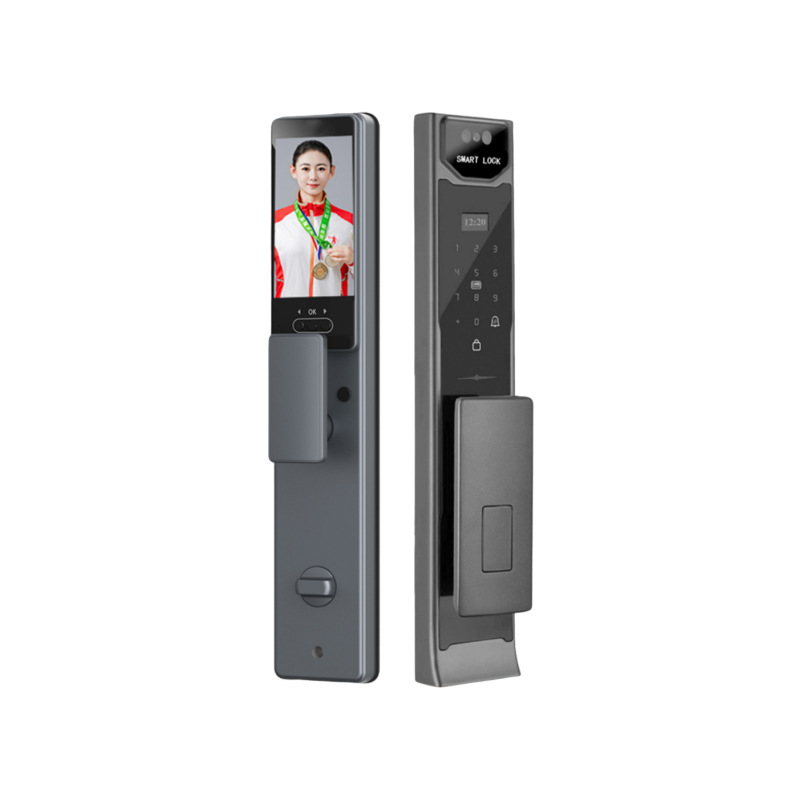Face Recognition Door Lock - 앱 원격 제어 비디오 인터콤 3D