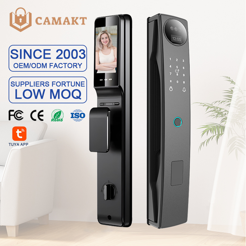 Face Recognition Door Lock - CAMAKT 투야 스마트 도어락 카메라 내장