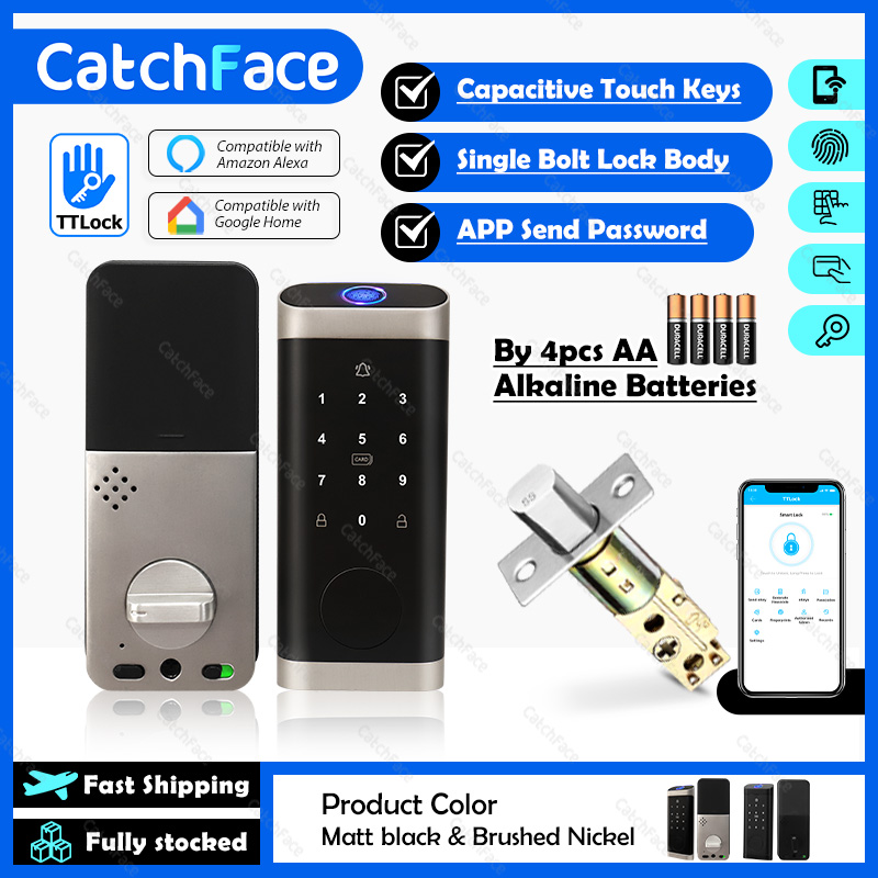 Smart Lock Deadbolt Keypad Bluetooth - 스마트 데드볼트 자동 문짝 잠금 Lac