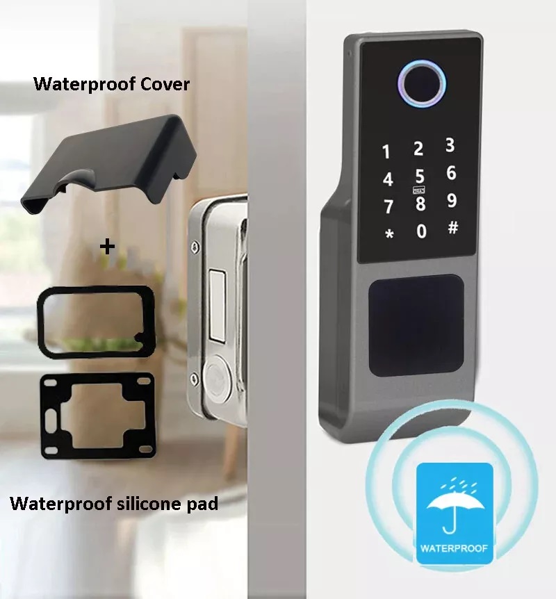 Smart Rim Lock Wifi Fingerprint - 투야 와이파이 방수 스마트락 TT락 블루투스