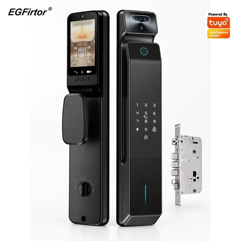 Smart Door Lock With Camera Intercom - 투야 비밀번호 잠금 장치, 시각 인터콤,