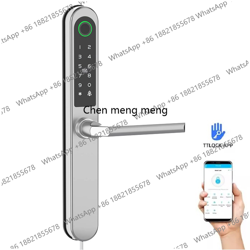 Digital Door Lock Fingerprint Handle - 스마트 디지털 블루투스 지문 인식 도어락,