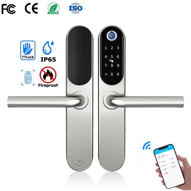 Smart Lock For Sliding Door - 304 스테인리스 스틸 디지털 스마트 도어락
