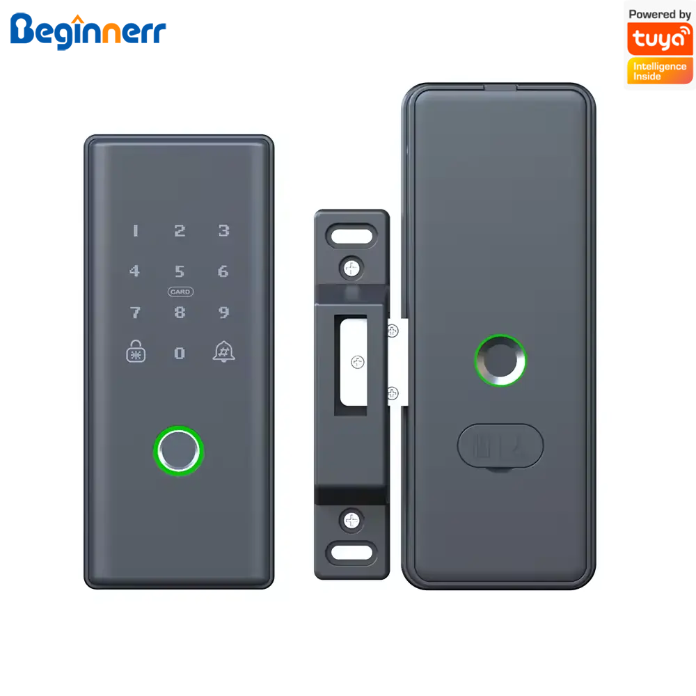 Smart Rim Lock Wifi Fingerprint - 지문 인식 양면 림 도어락 코드