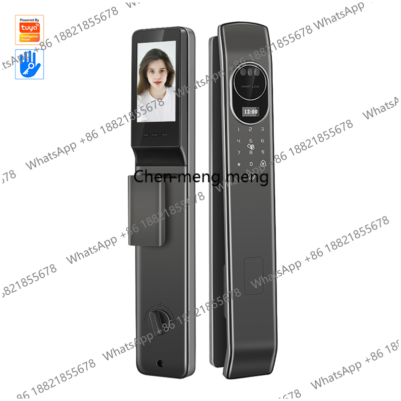 Smart Lock Zigbee Gateway - 원격 와이파이 스마트 도어락, 지문인식 얼굴인식