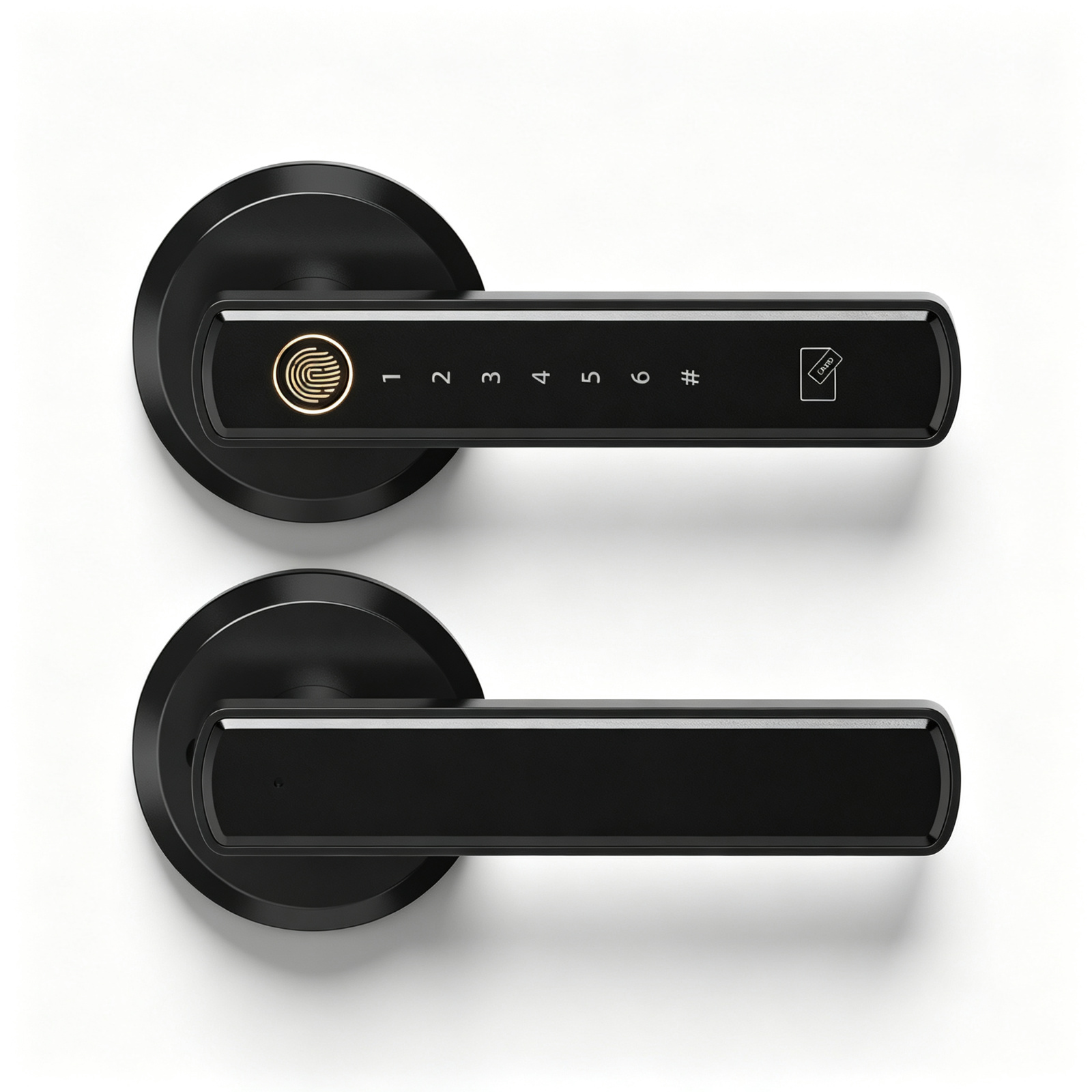 Smart Lock Deadbolt Keypad Bluetooth - 실내용 스마트 도어락, 지문 인식, 키패드,