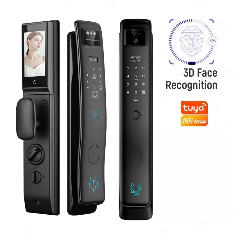 Smart Door Lock With Camera Intercom - 얼굴 인식 스마트 도어락 투야 비디오