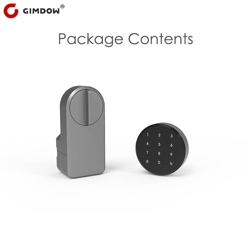 Smart Lock For Sliding Door - Tuya 스마트 디지털 도어록 GIMDOW 비밀번호