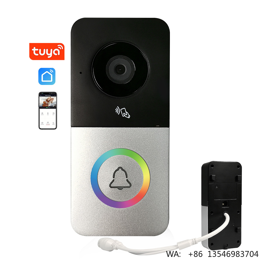 Smart Door Lock With Camera Intercom - 3MP 2K 투야 와이파이 스마트 비디오