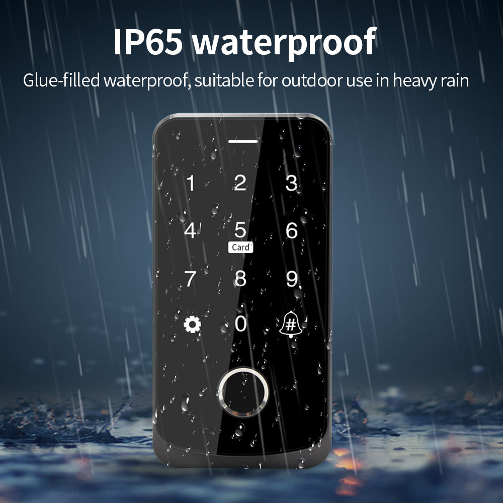 TF9 IP65 방수 NFC 지문 Tuya 앱 액세스  - Fingerprint Padlock Weatherproof 리뷰 및 가격