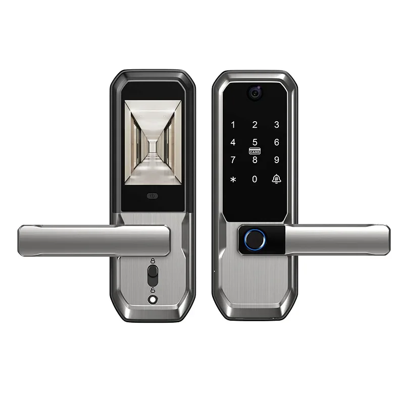 투야 와이파이 스마트 도어락, 피프홀 카메라 내장, 싱 - Smart Door Lock Fingerprint Wifi 리뷰 및 가격