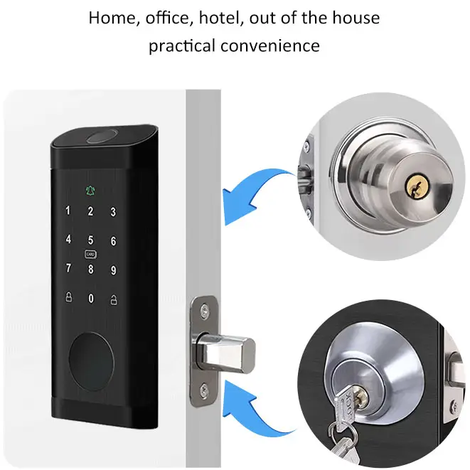 자동 데드볼트 잠금장치 투야 와이파이 TT락 핀코드 지 - Smart Lock Deadbolt Keypad Bluetooth 리뷰 및 가격