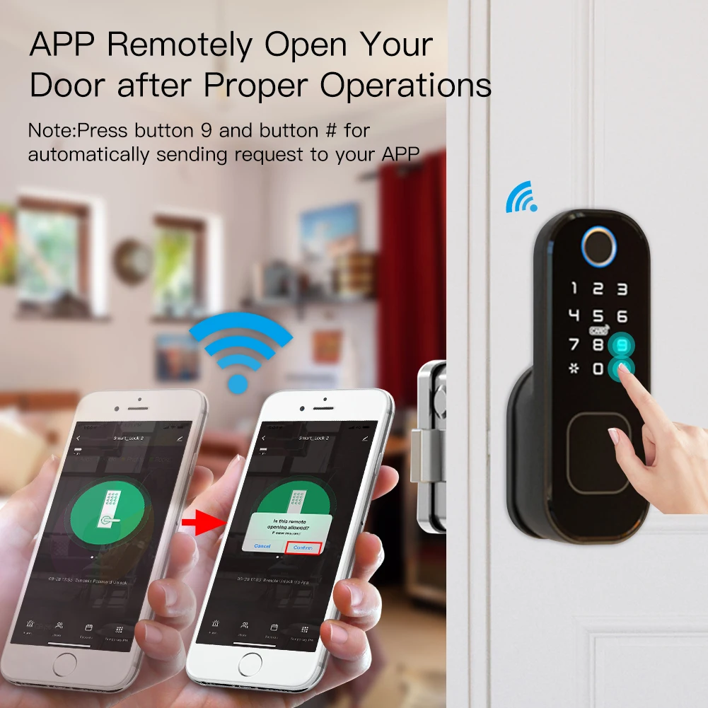MOES 와이파이 투야 스마트 도어락, 지문 잠금, 스 - Smart Door Lock Fingerprint Wifi 리뷰 및 가격