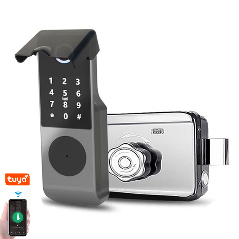 엔리케 투야 방수 야외 게이트 IP65 스마트 림 락  - Smart Rim Lock Wifi Fingerprint 리뷰 및 가격