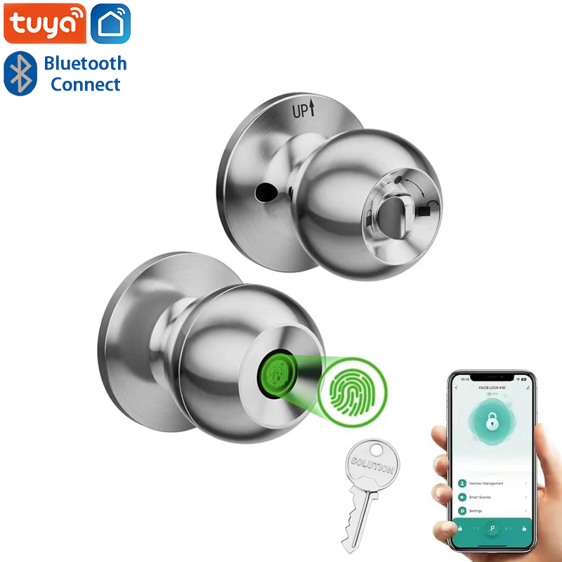 블루투스 투야 앱 제어 스마트 문짝 잠금 장치, 키리스 - Fingerprint Padlock Weatherproof 리뷰 및 가격