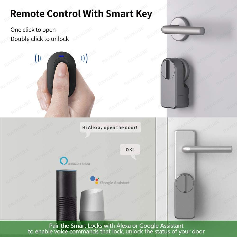 RAYKUBE A1 Pro Tuya BEL 스마트 전자 - Smart Door Lock Tuya App 리뷰 및 가격