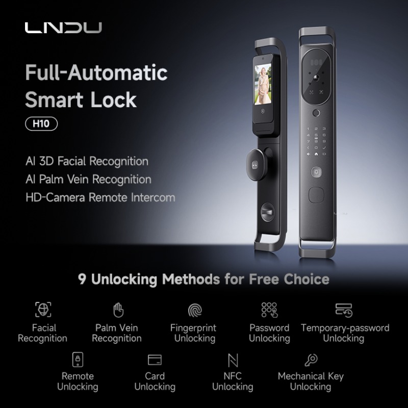 【2026】LNDU H10 비주얼 듀얼 카메라 아이 스 - Smart Door Lock With Camera Intercom 리뷰 및 가격
