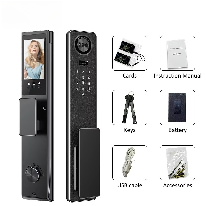 Tuya WiFi 스마트 도어 잠금 장치, 가정용 생체 - Smart Door Lock Fingerprint Wifi 리뷰 및 가격