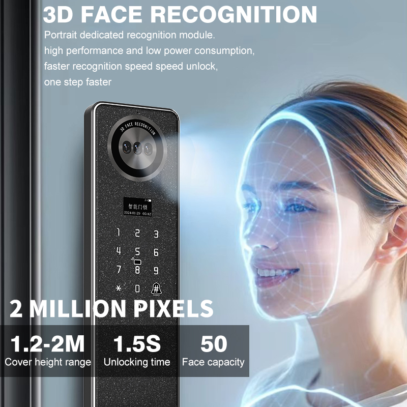 Tuya WiFi 스마트 도어 잠금 장치, 가정용 생체 - Smart Door Lock Fingerprint Wifi 리뷰 및 가격