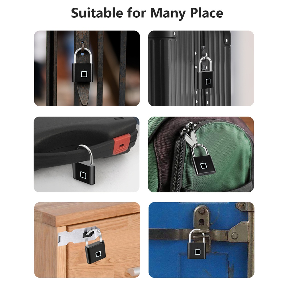 시잉스 가드네스 스마트락 방수 아연 합금 소재 30개  - Fingerprint Padlock Weatherproof 리뷰 및 가격