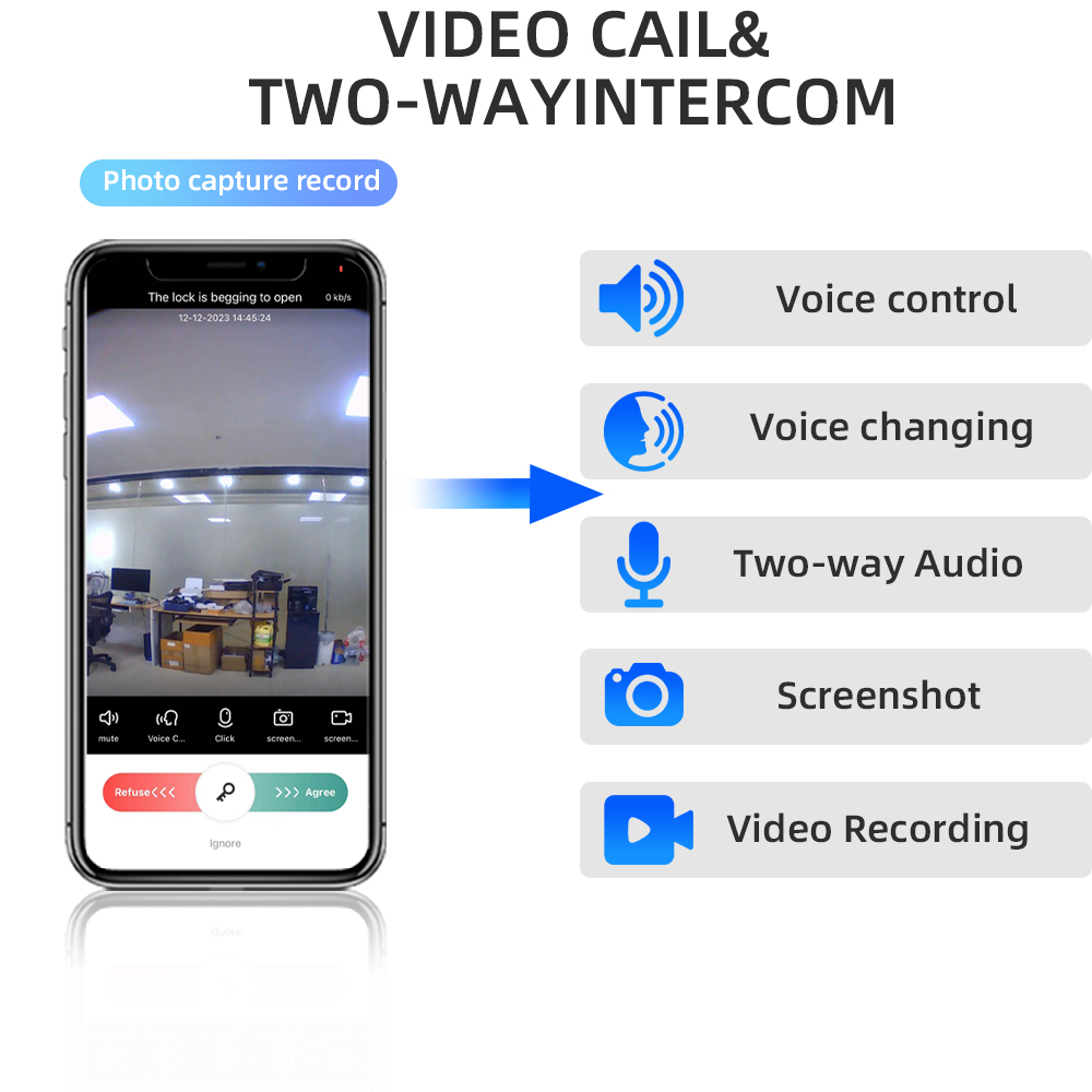 RAYKUBE DF14 Tuya WiFi 3D 얼굴 인 - Video Door Lock With Camera Peephole 리뷰 및 가격