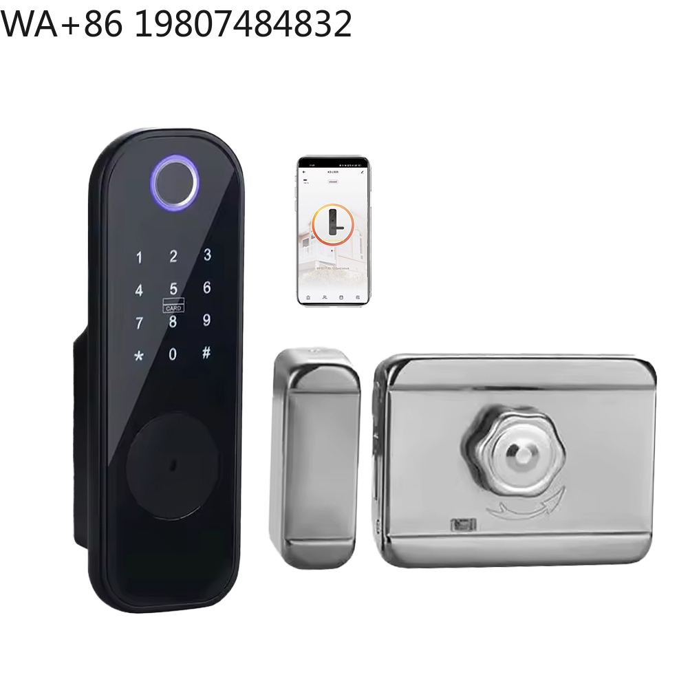 사우디 인기 와이파이 스마트 게이트 림 락 터치 키패드 - Smart Rim Lock Wifi Fingerprint 리뷰 및 가격
