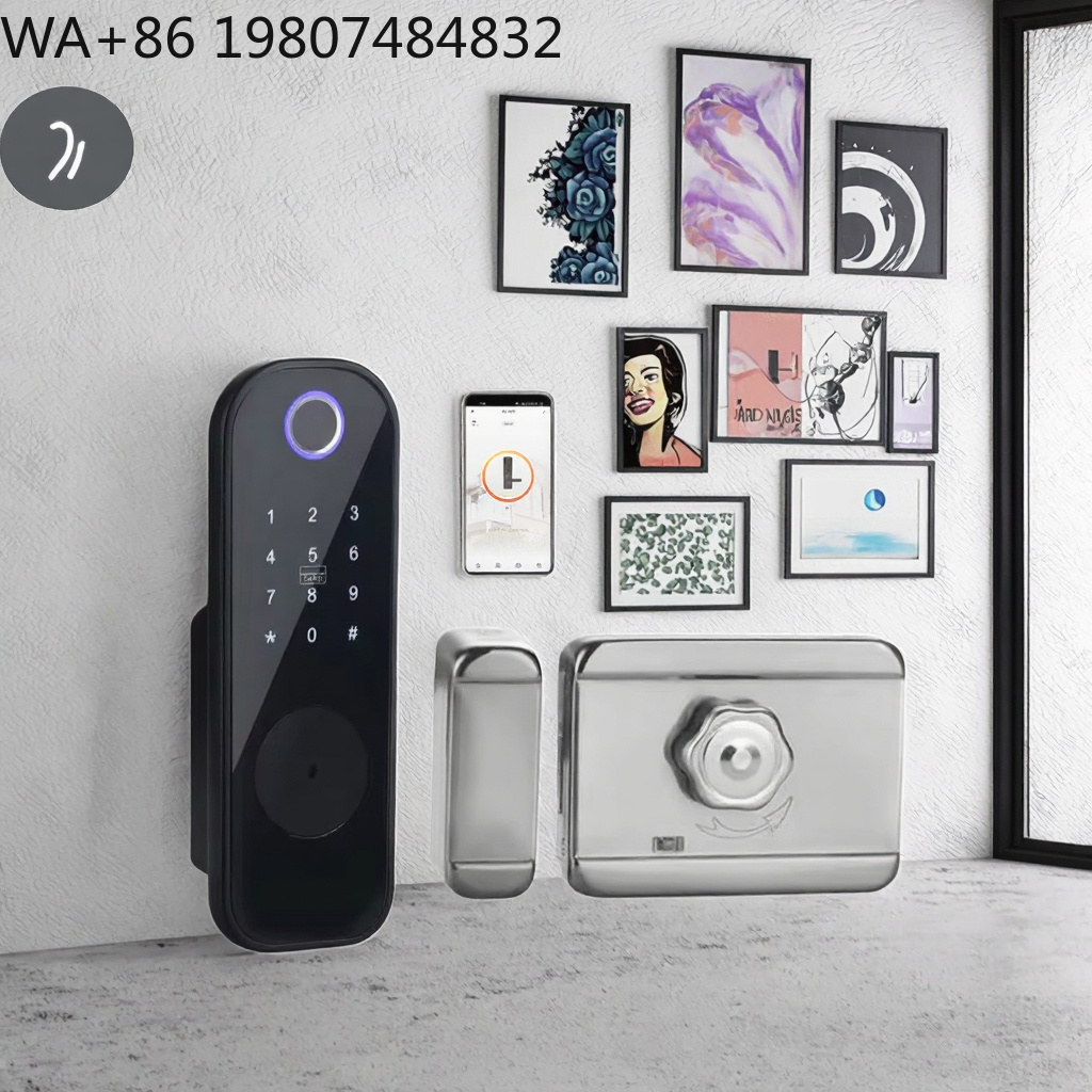 사우디 인기 와이파이 스마트 게이트 림 락 터치 키패드 - Smart Rim Lock Wifi Fingerprint 리뷰 및 가격