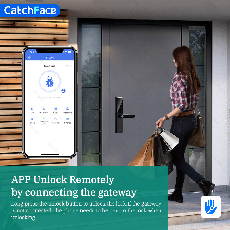 블루투스 지문 도어 잠금 장치 TTLock App 코드 - Smart Lock For Sliding Door 리뷰 및 가격