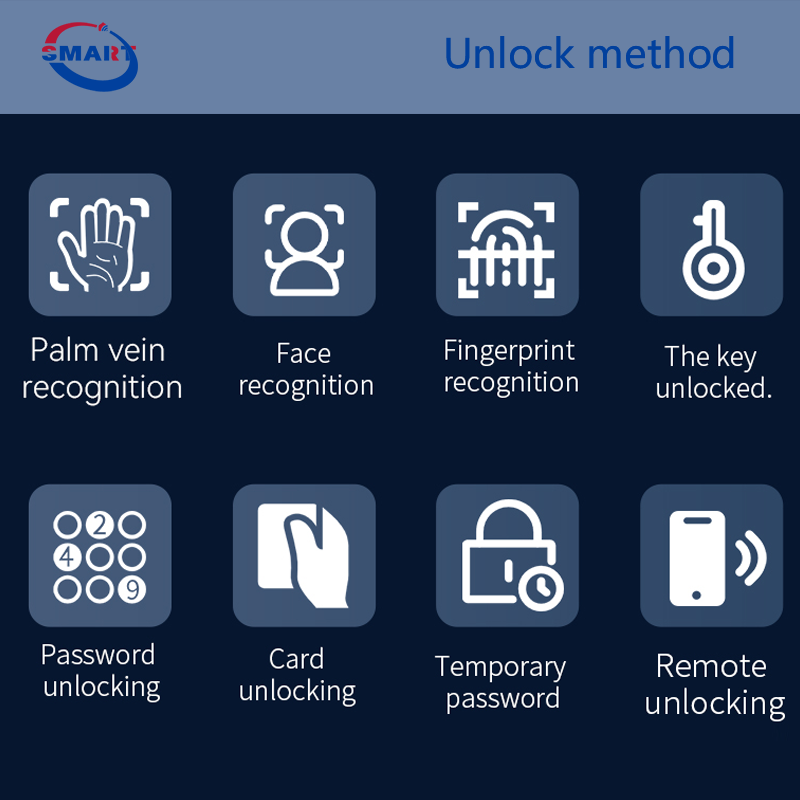 3D 얼굴 인식 전자 스마트 도어락 (손바닥 정맥 비밀 - Smart Door Lock 3D Face Palm Vein 리뷰 및 가격