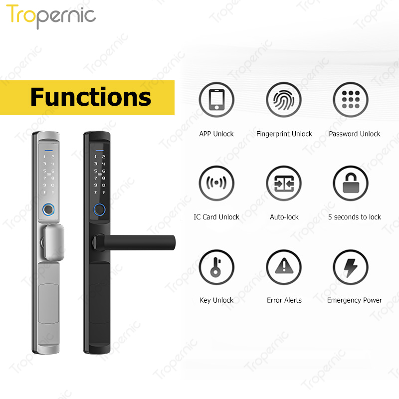 방수 투야 지그비 생체 인식 지문 도어락, 전자 스마트 - Smart Lock Zigbee Gateway 리뷰 및 가격