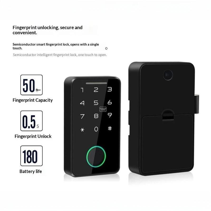 1개 투야 앱 지원 스마트 지문인식 무타공 캠 잠금장치 - Smart Door Lock Tuya App 리뷰 및 가격