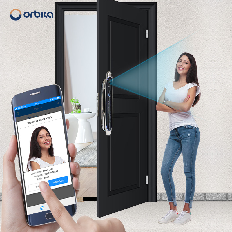 오르비타 스테인리스 스틸 외부 지능형 와이파이 카메라  - Face Recognition Door Lock 리뷰 및 가격
