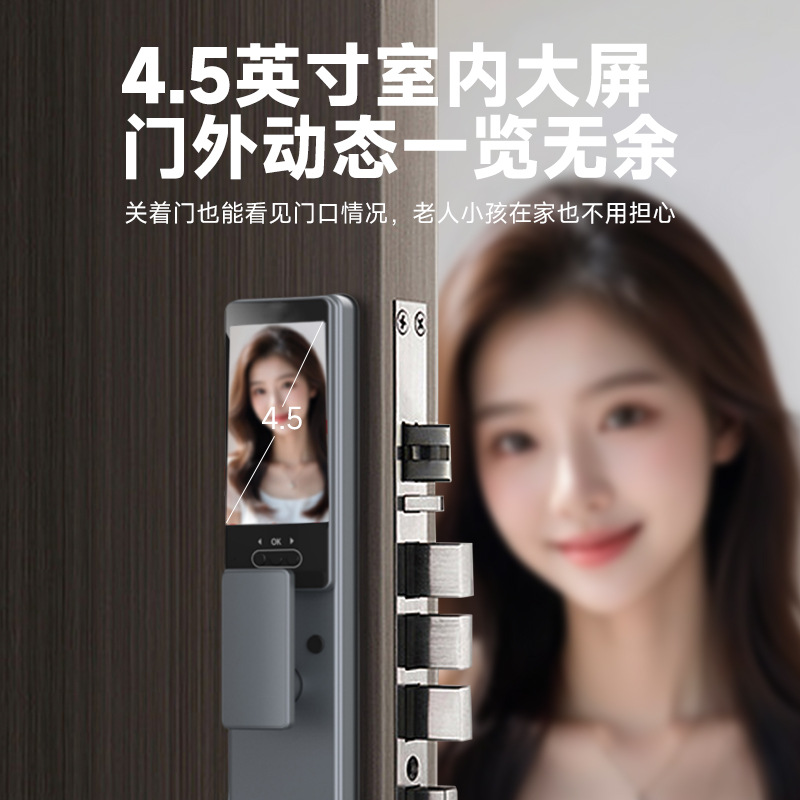 앱 원격 제어 비디오 인터콤 3D 얼굴 인식 지문 스마 - Face Recognition Door Lock 리뷰 및 가격