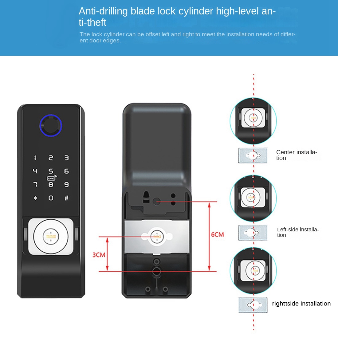 방수 투야 와이파이 스마트 도어락 디지털 비밀번호 이중 - Smart Rim Lock Wifi Fingerprint 리뷰 및 가격