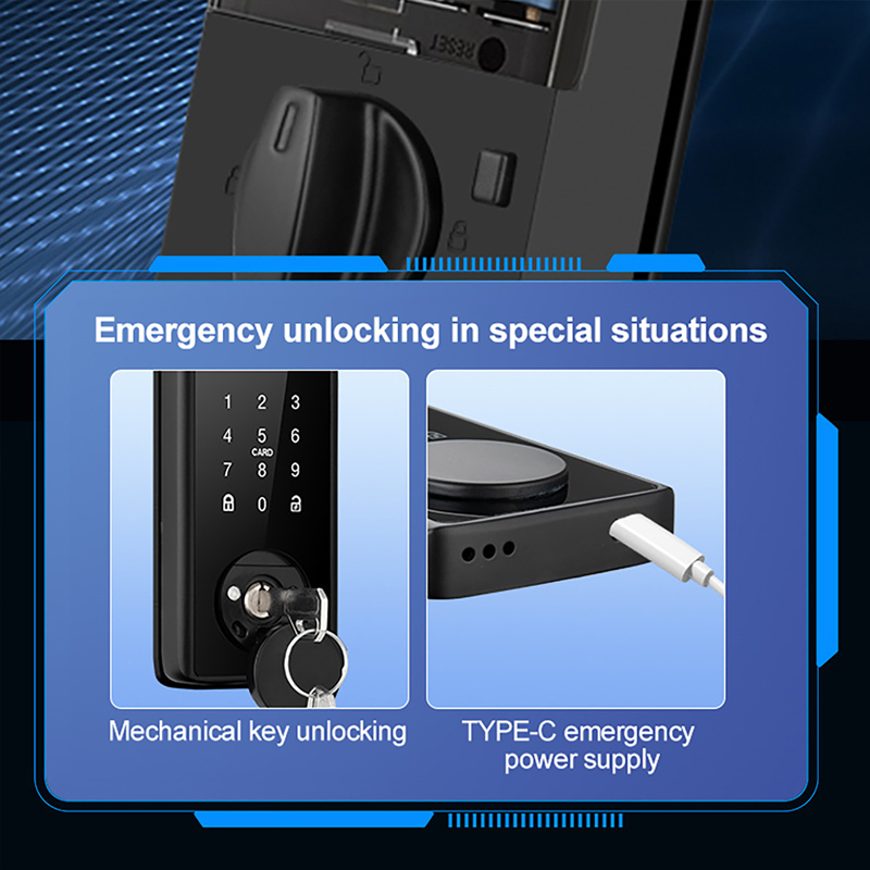 스마트 지문 데드볼트 잠금장치 래치/도어 센서 포함 T - Smart Door Lock Tuya App 리뷰 및 가격