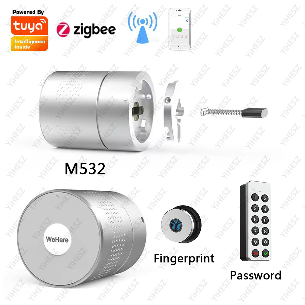 M532 Tuya Wehere App 스마트 도어 잠금 - Smart Lock Zigbee Gateway 리뷰 및 가격