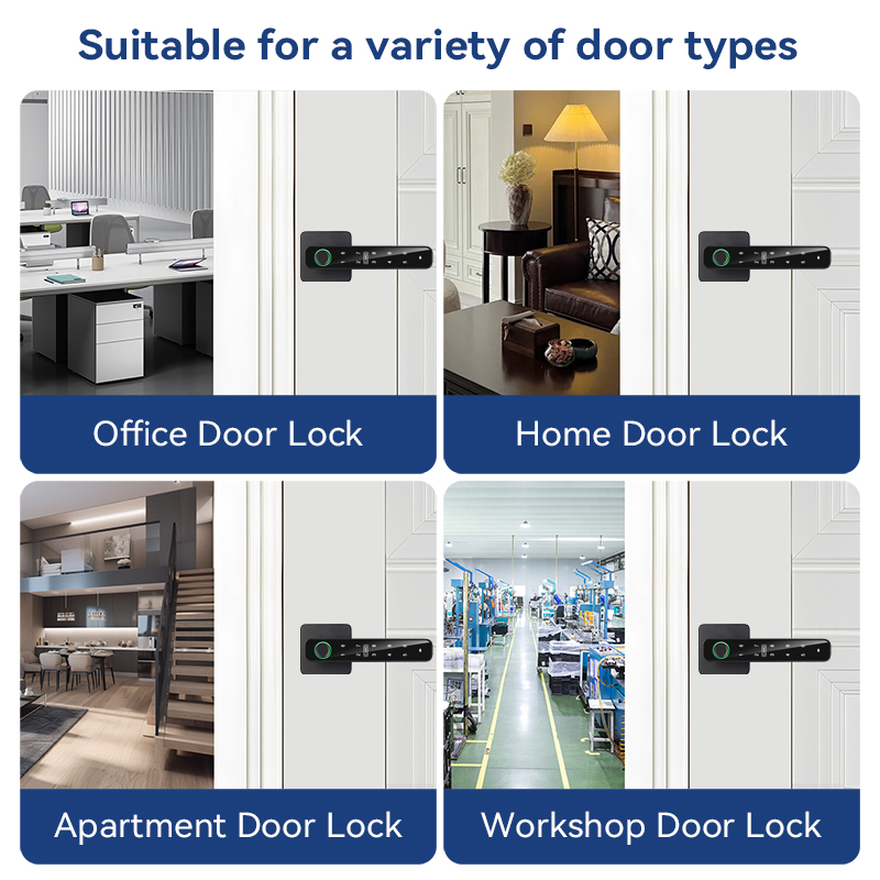 XSDTS 투야 핸들 지문 키 카드 디지털 스마트 도어 - Digital Door Lock Fingerprint Handle 리뷰 및 가격
