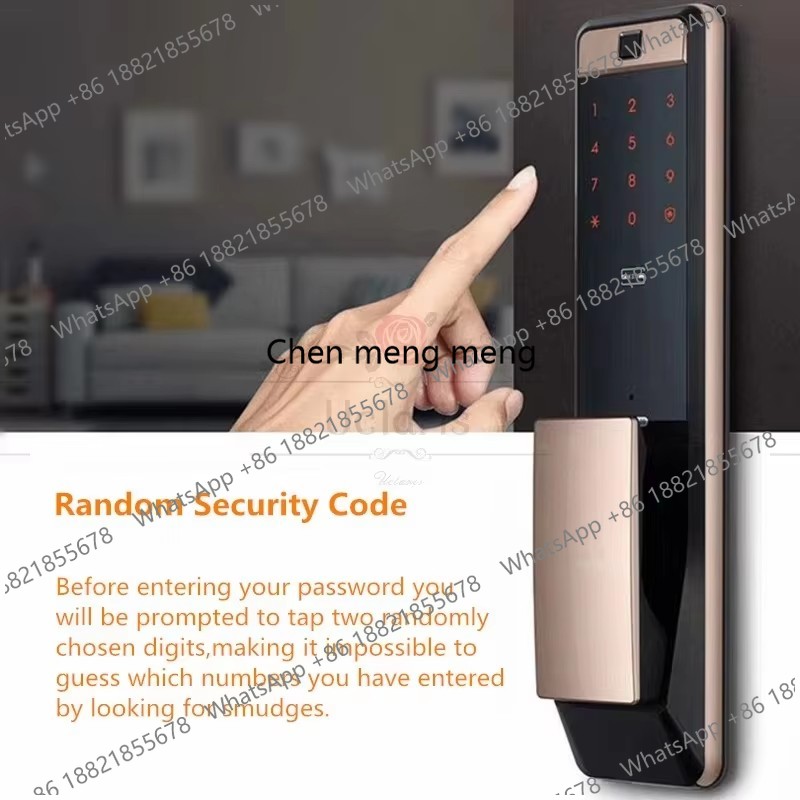 스마트 디지털 지문 잠금장치 P60 홈 자동 푸시풀 핸 - Digital Door Lock Fingerprint Handle 리뷰 및 가격