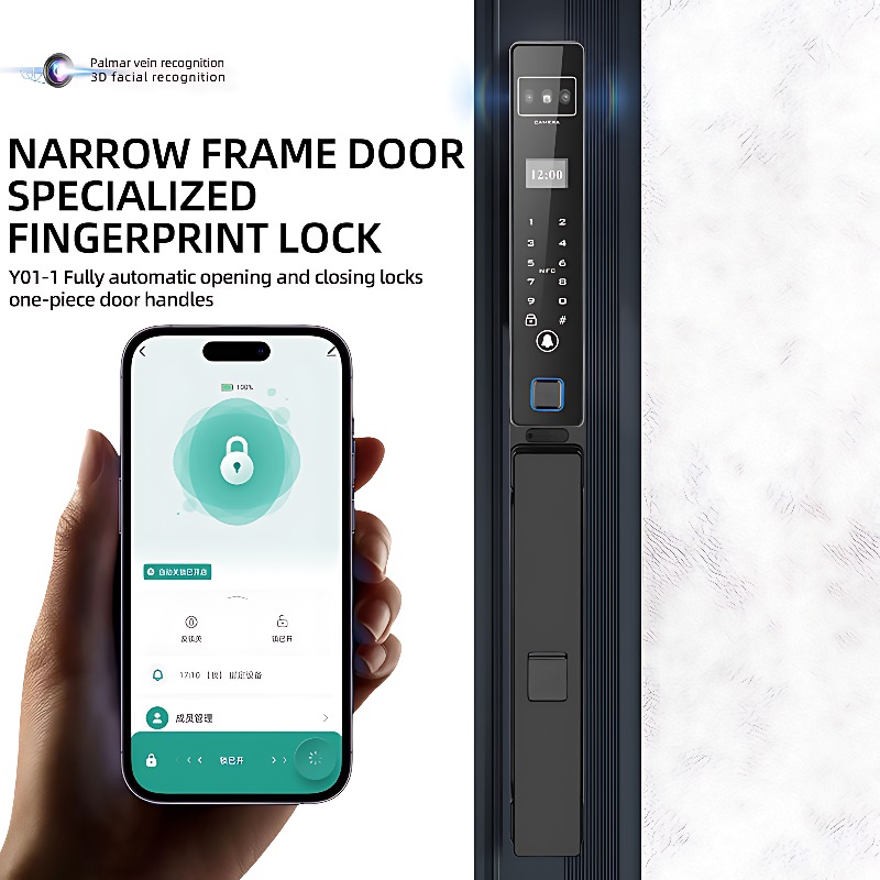 3D 얼굴인식 스마트 도어락 손바닥 정맥 스캔 투야 와 - Smart Door Lock 3D Face Palm Vein 리뷰 및 가격
