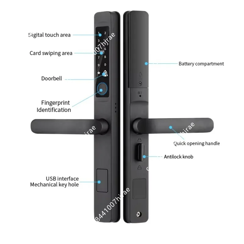 방수 기능이 있는 알루미늄 슬라이딩 스마트 도어락, 지 - Smart Lock For Sliding Door 리뷰 및 가격
