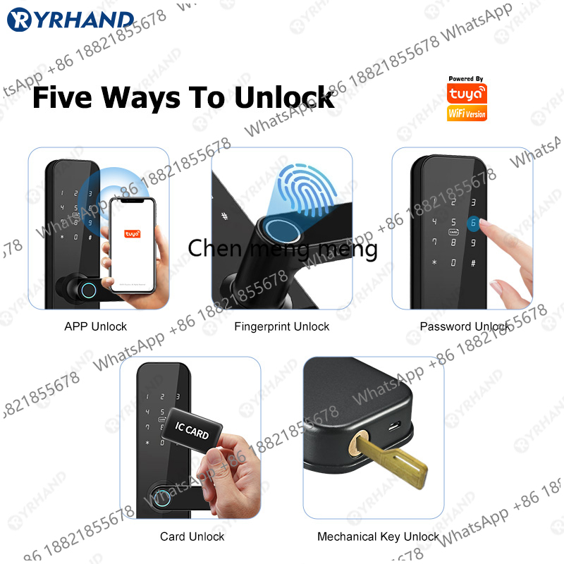 F7 투야 와이파이 전자 디지털 도어락 지문인식 전기  - Smart Lock Zigbee Gateway 리뷰 및 가격