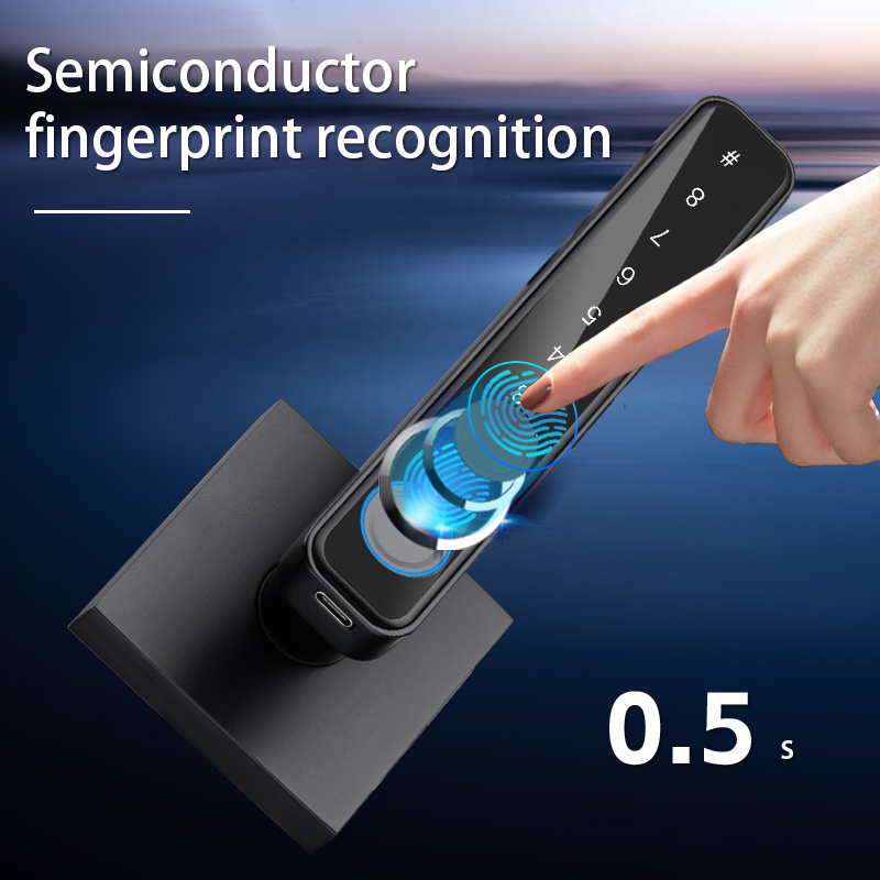 지문 도어락 디지털 전자 잠금장치(비밀번호/지문/키 포 - Digital Door Lock Fingerprint Handle 리뷰 및 가격