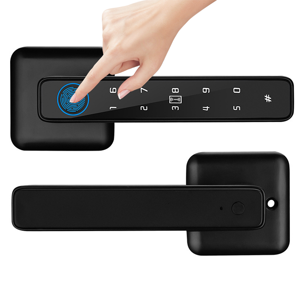투야 디지털 스마트 도어락 다중 접근 방식 핸들 지문  - Digital Door Lock Fingerprint Handle 리뷰 및 가격