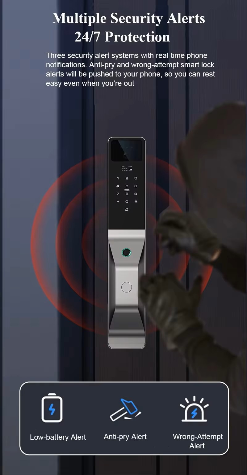 비주얼 듀얼 카메라 투야 스마트 도어락 비디오 인터콤  - Smart Door Lock With Camera Intercom 리뷰 및 가격