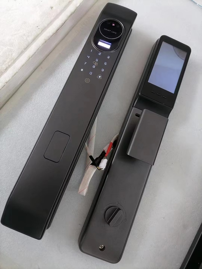 원격 WiFi 스마트 도어락, 지문 인식 얼굴 인식 지 - Smart Lock Zigbee Gateway 리뷰 및 가격
